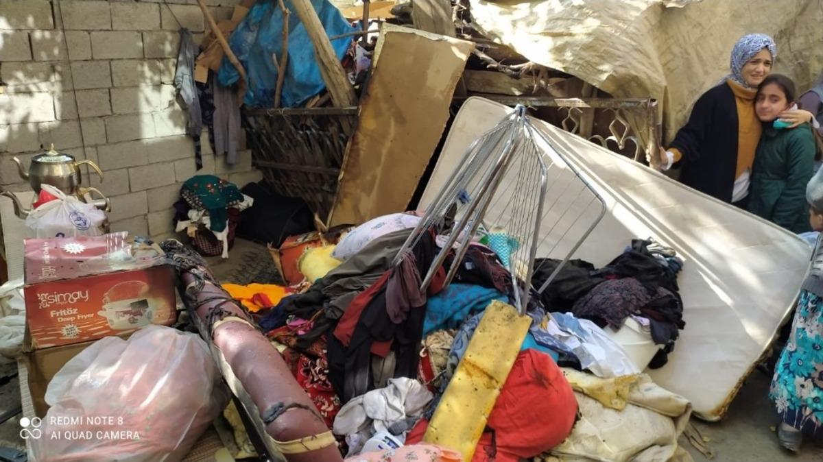 Hakkari&rsquo;de korkutan yangın