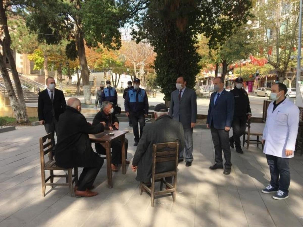 Merzifon&rsquo;da korona denetimi devam ediyor