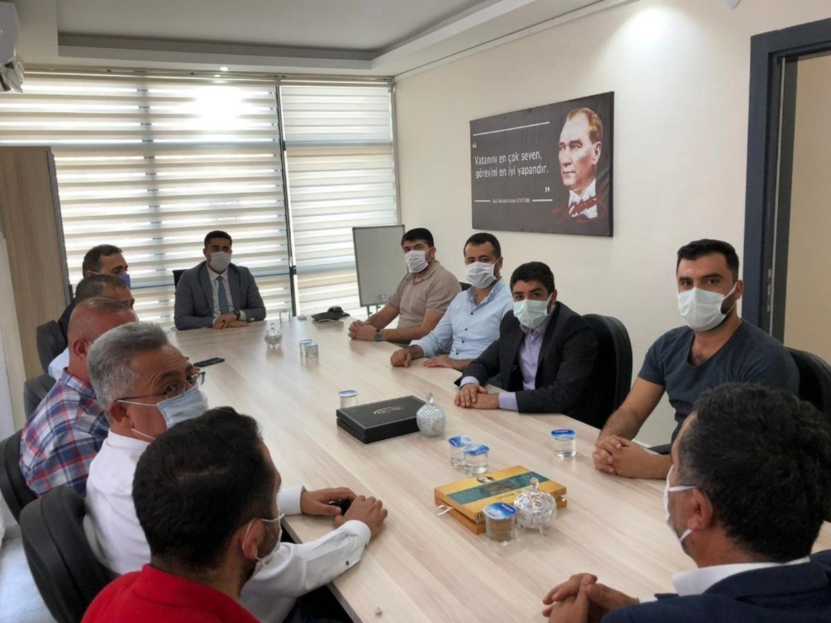 Sağlık-Sen Şırnak Şubesi, Silopi Sosyal Hizmetler Merkezi &ccedil;alışanları ile bir araya geldi