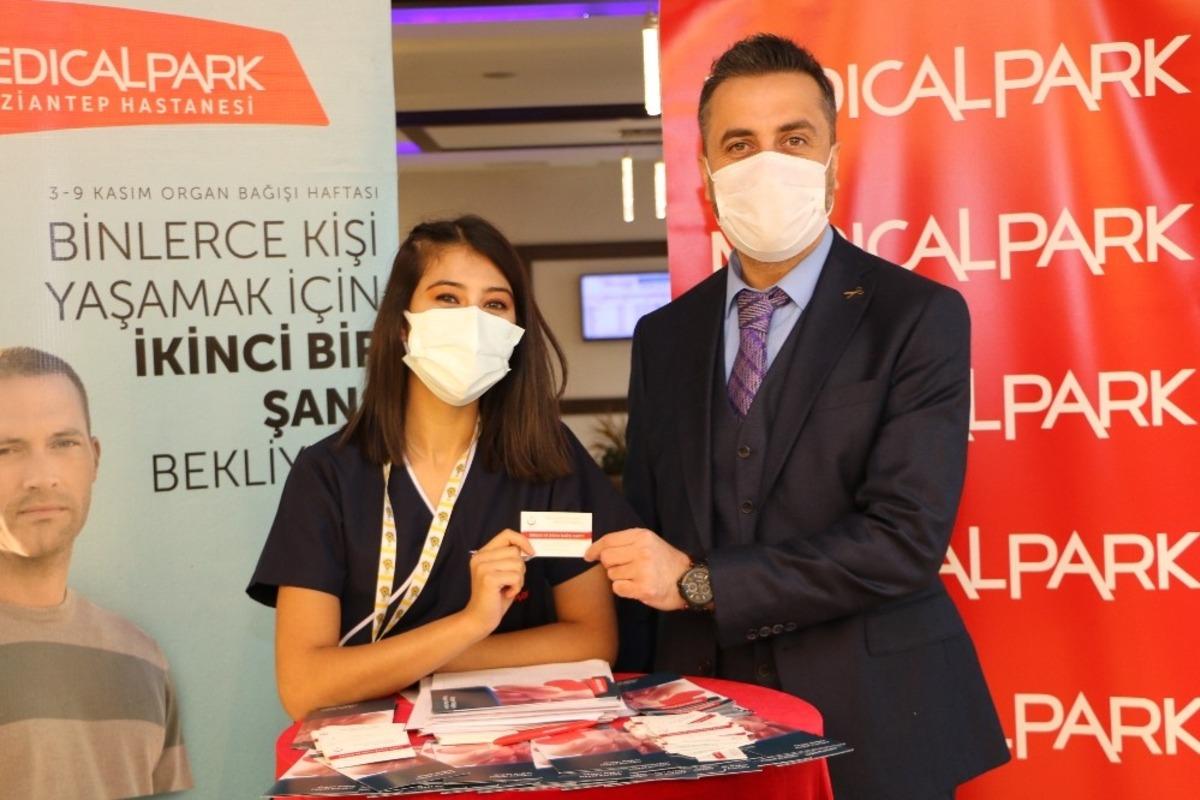 Medical Park Gaziantep Hastanesi&rsquo;nde organ bağışı standı