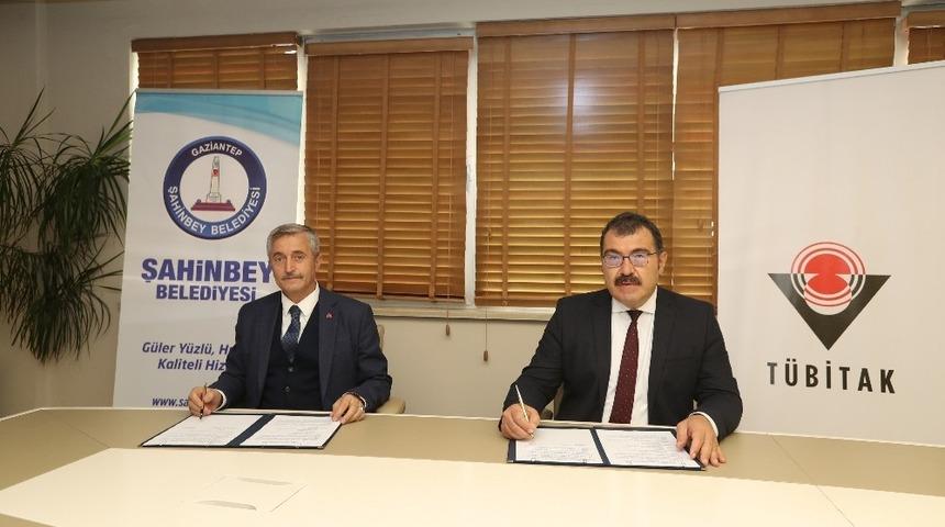 Şahinbey Belediyesi, T&Uuml;BİTAK ile işbirliği protokol&uuml; imzaladı