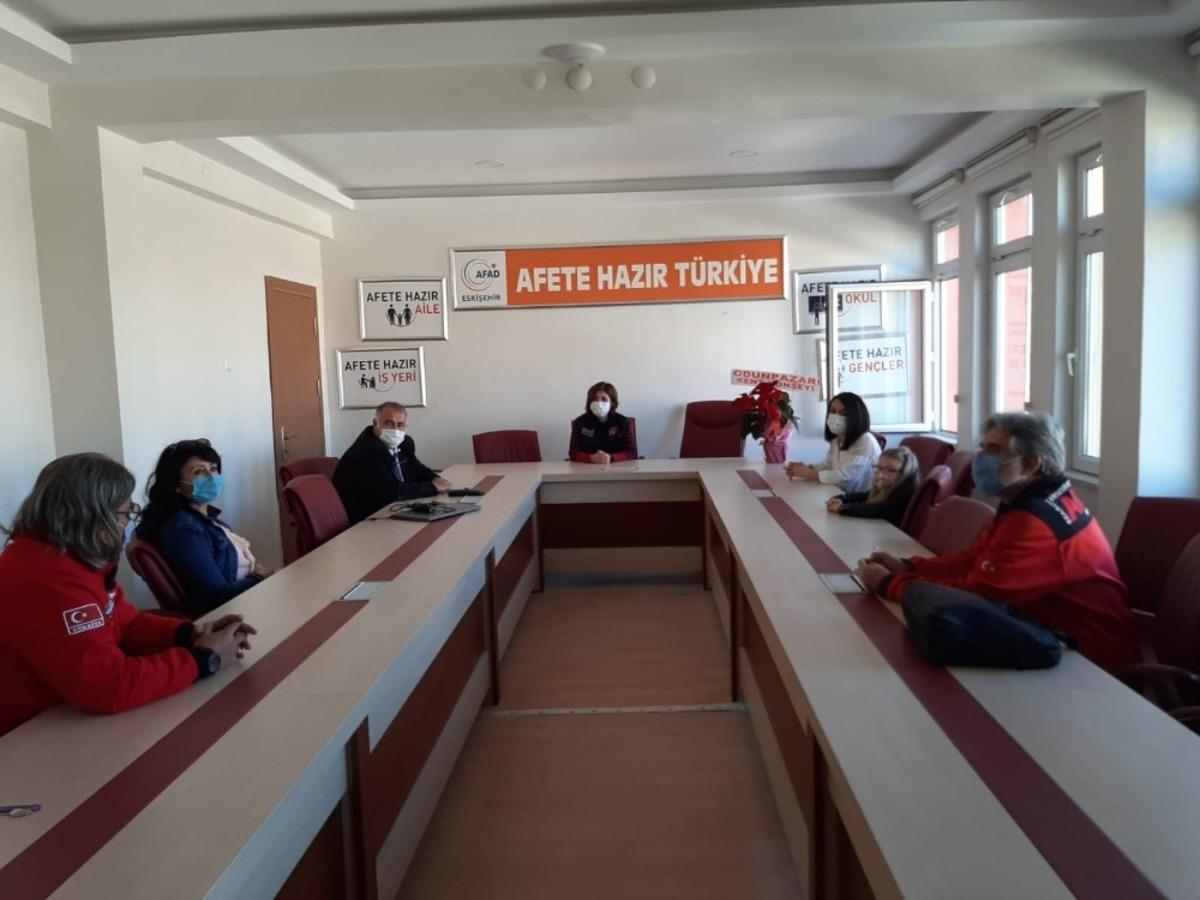 Odunpazarı Kent Konseyi&rsquo;nden AFAD&rsquo;a nezaket ziyareti
