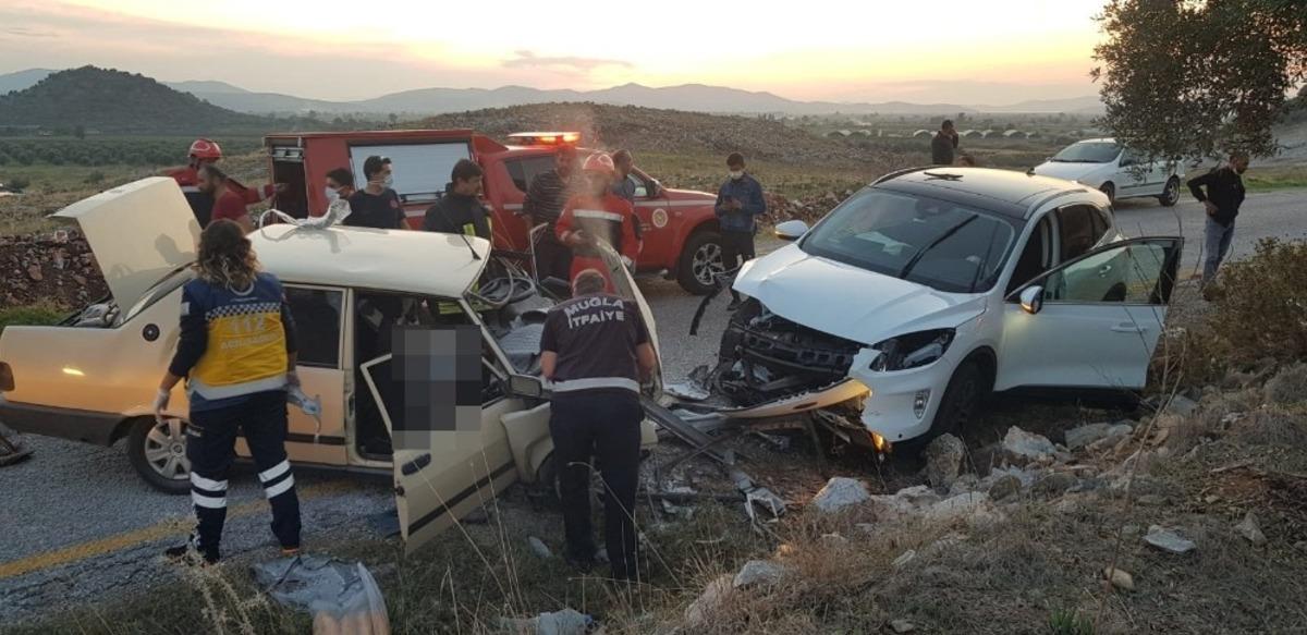 Milas&rsquo;ta feci kaza: 1 &ouml;l&uuml;, 3 yaralı