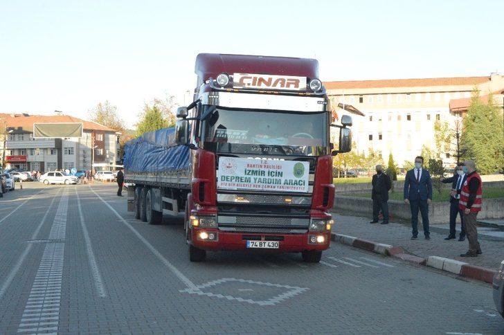 Bartın’dan İzmir’e yardım tırı G3