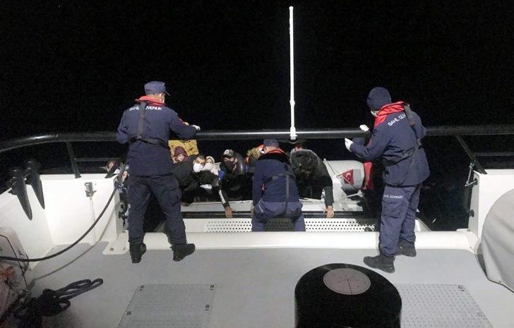 22 düzensiz göçmen kurtarıldı G3