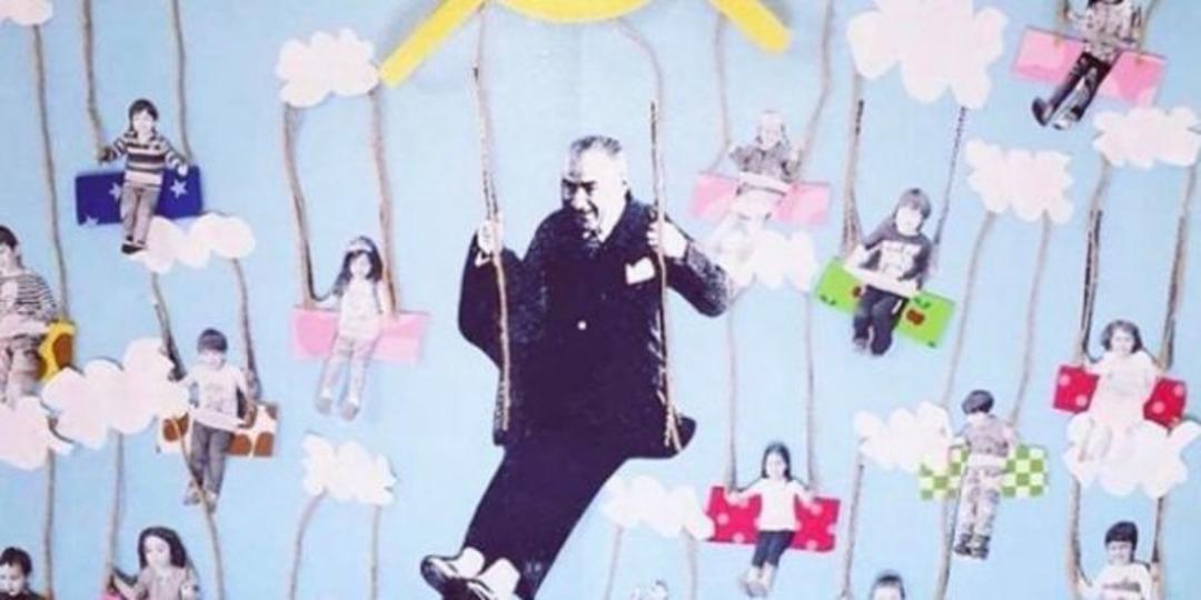 &Uuml;nl&uuml;lerden 23 Nisan paylaşımları