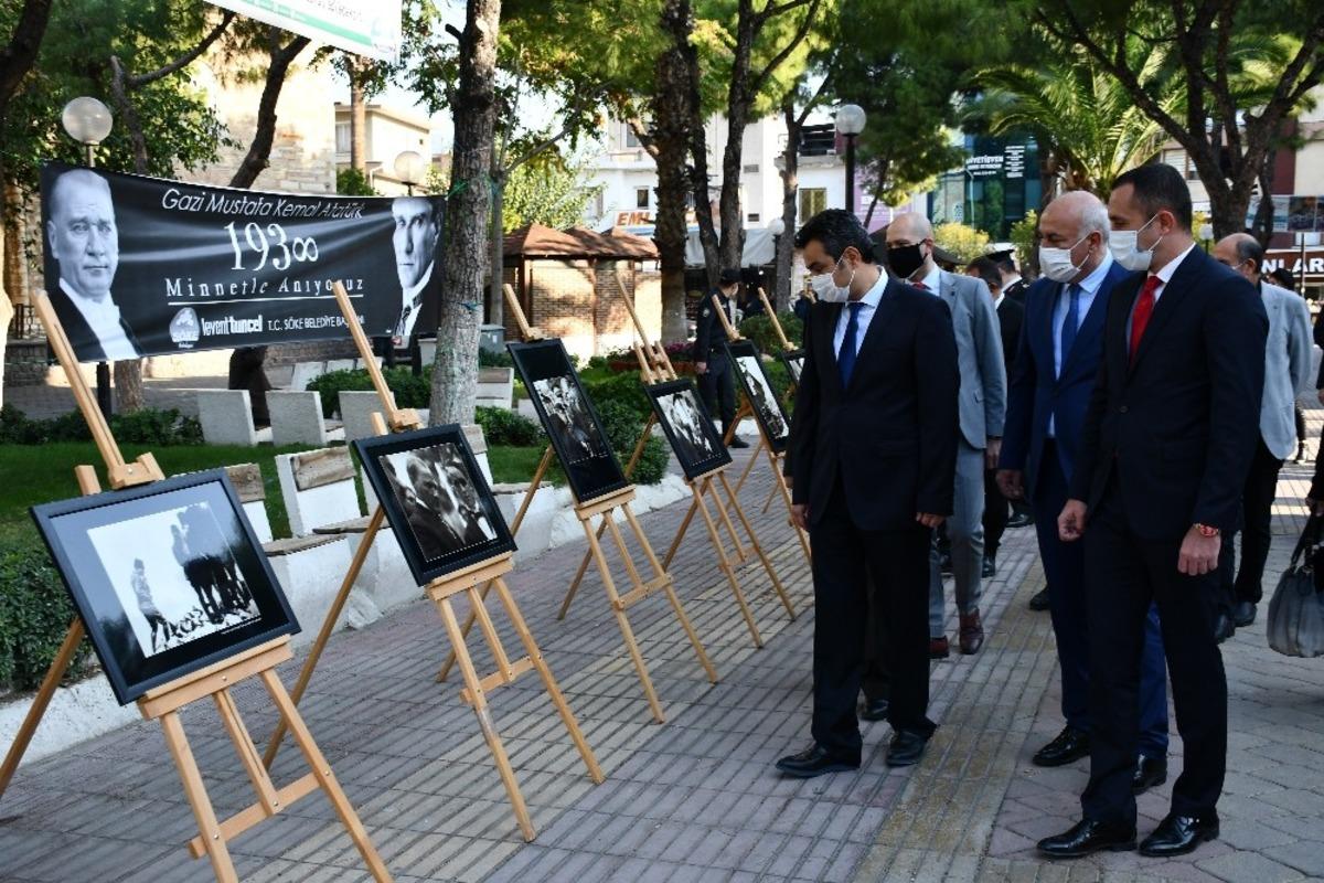 S&ouml;ke&rsquo;de Atat&uuml;rk Fotoğrafları sergisi a&ccedil;ıldı