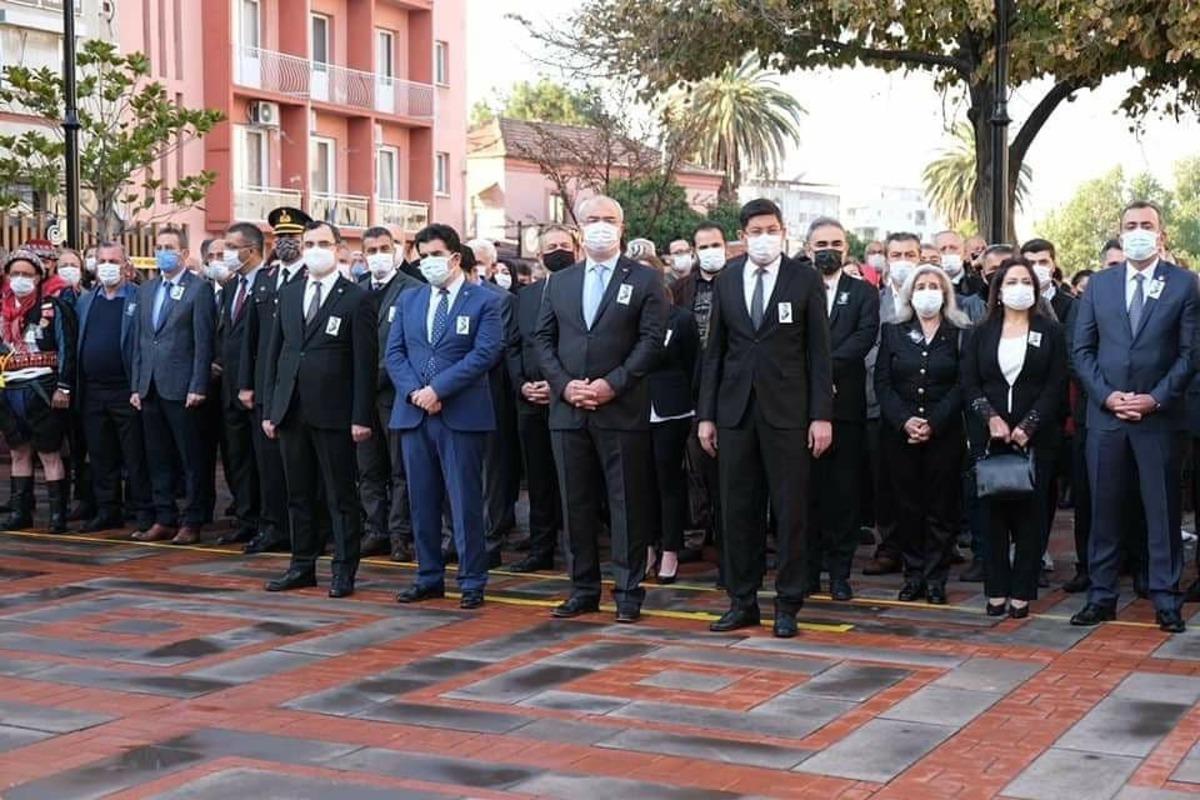 Atat&uuml;rk Nazilli&rsquo;de t&ouml;renle anıldı