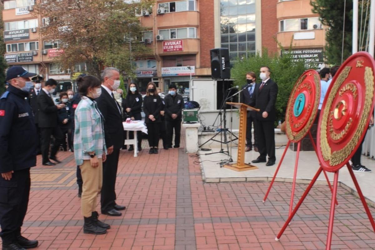&Ccedil;aycuma&rsquo;da 10 Kasım Atat&uuml;rk&rsquo;&uuml; Anma t&ouml;reni ger&ccedil;ekleştirildi