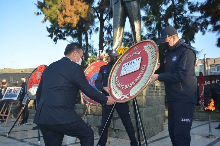 Ayvalık’ta Atatürk’ün 82. yıldönümü hüznü G2