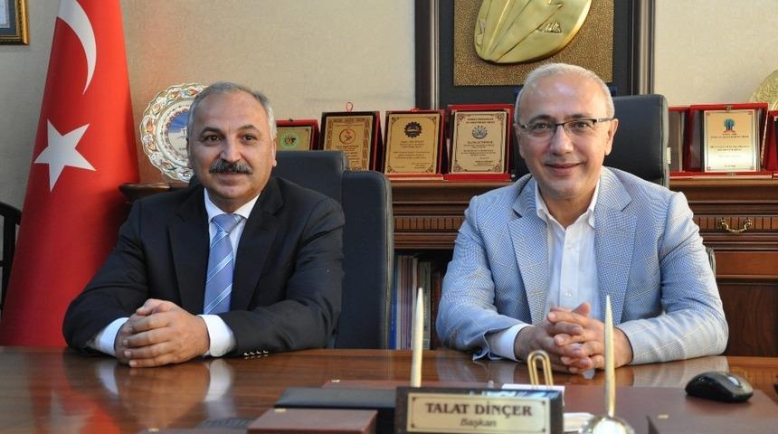 Mersin ESOB Başkanı Din&ccedil;er, Bakan Elvan&rsquo;ı kutladı