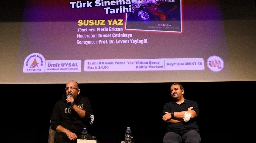 T&uuml;rkan Şoray K&uuml;lt&uuml;r Merkezi&rsquo;nde &lsquo;Pazar Sineması&rsquo;na sinemaseverler ilgi g&ouml;sterdi