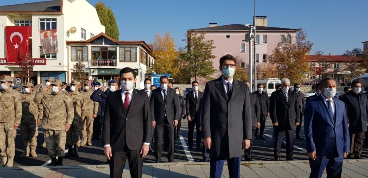 Aşkale&rsquo;de 10 Kasım Atat&uuml;rk&rsquo;&uuml; anma t&ouml;reni