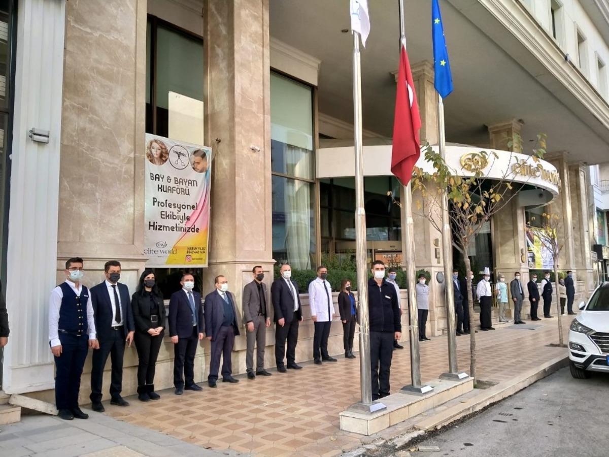 Elite World Otelinden Atat&uuml;rk&rsquo;&uuml; anma programı
