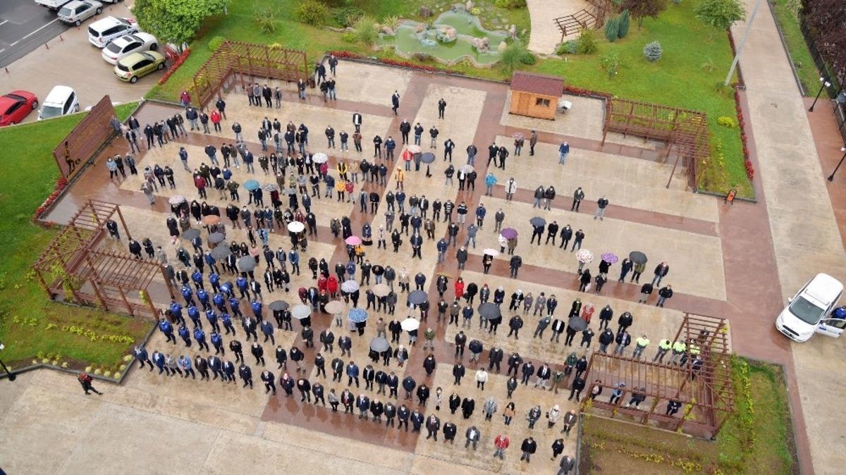 Atakum Belediyesi 10 Kasım 09.05&rsquo;te Atat&uuml;rk i&ccedil;in tek y&uuml;rek