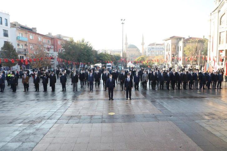 Aksaray’da 10 Kasım Atatürk’ü anma töreni gerçekleştirildi G3