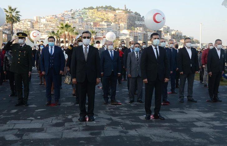 Atatürk, Kuşadası’nda törenle anıldı G3