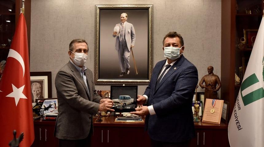 Milletvekili Alban&rsquo;dan Başkan Ata&ccedil;&rsquo;a ziyaret