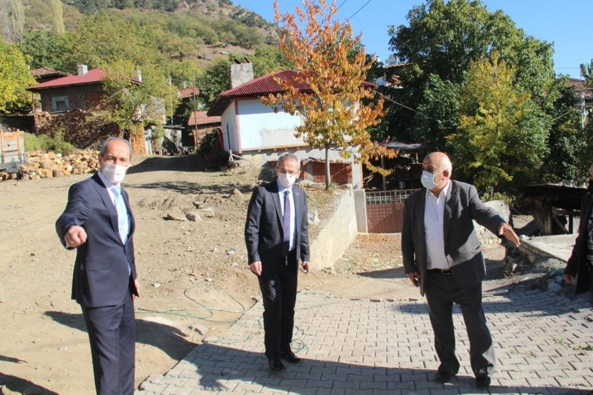 Tosya Kaymakamı K&Ouml;YDES &ccedil;alışmalarını İnceledi