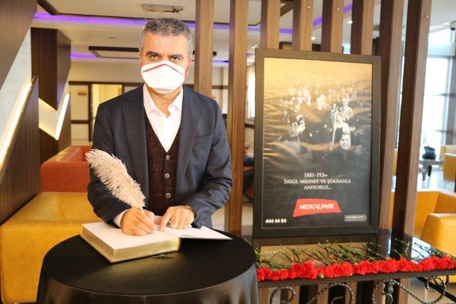 Medical Park Gaziantep Hastanesi’nde Atatürk’ü anma programı