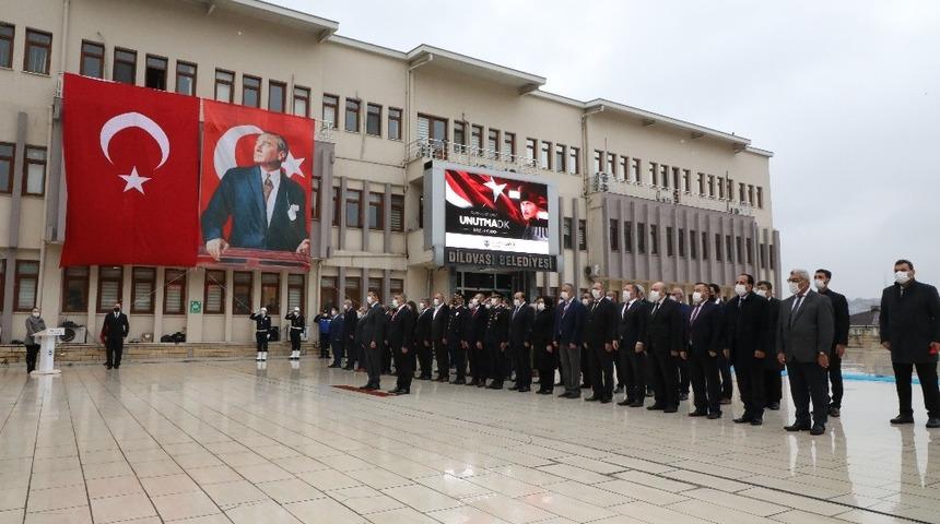 Atatürk Dilovası’nda törenlerle anıldı