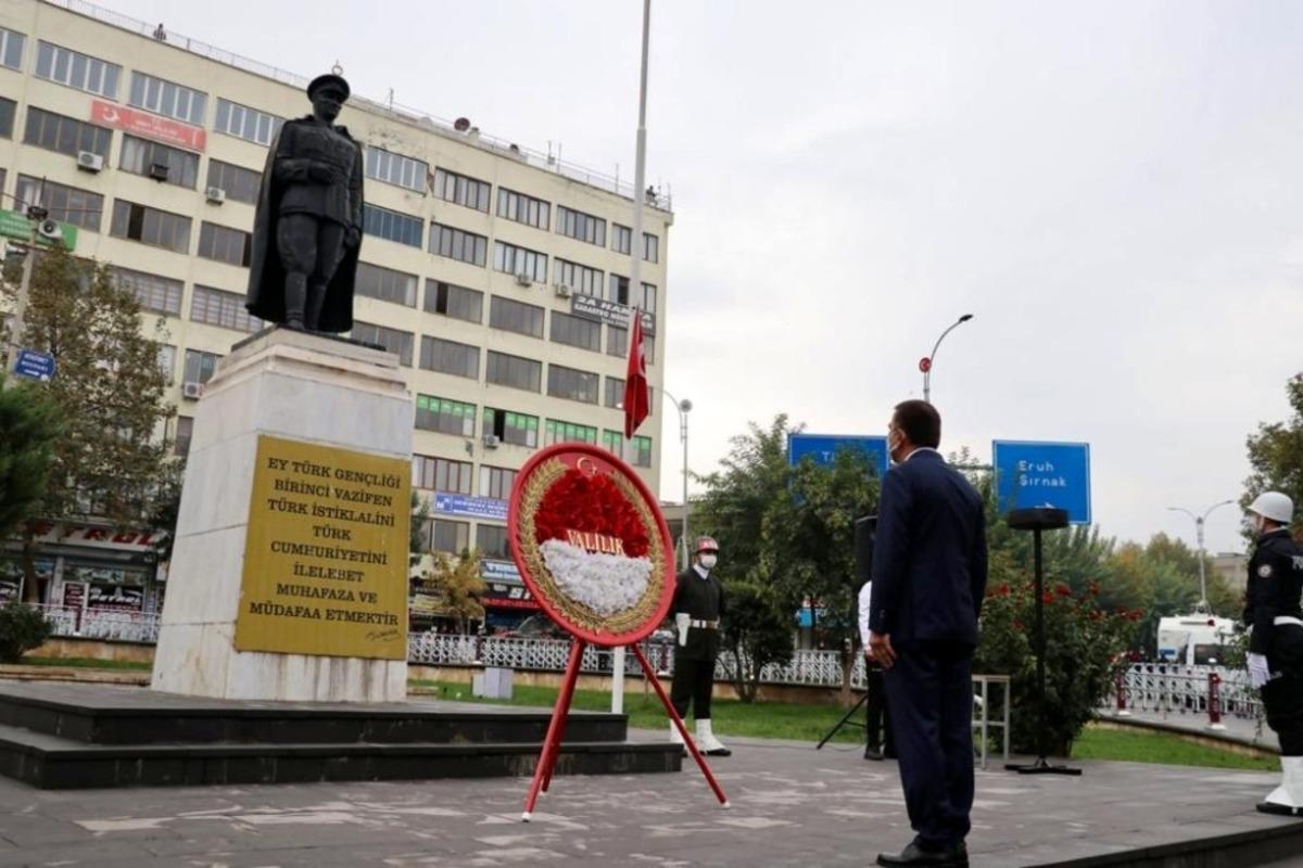 Siirt&rsquo;te Atat&uuml;rk&rsquo;&uuml; anma programı