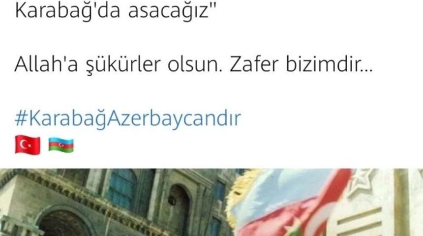 Başkan Özcan; “Bir kere yükselen bayrak bir daha inmez”