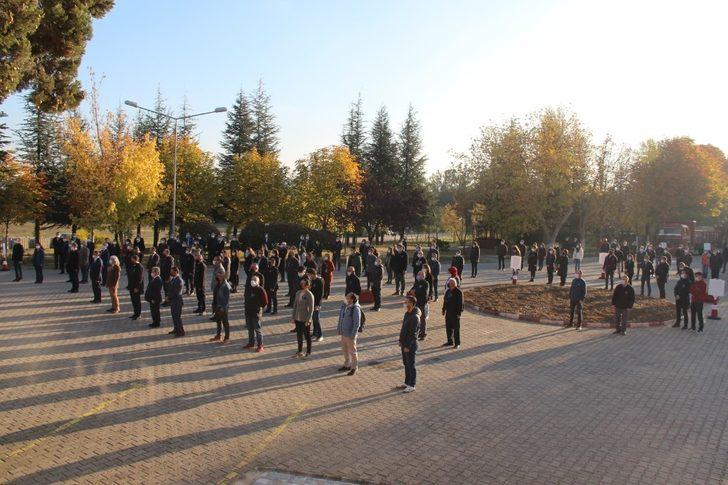 Bilecik Şeyh Edebali Üniversitesinde Atatürk’ü anma töreni G4