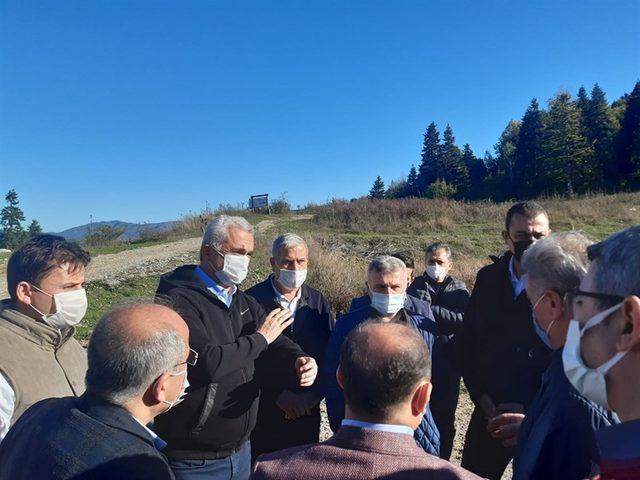 Vali Çakır, Kerte Yolunda incelemelerde bulundu