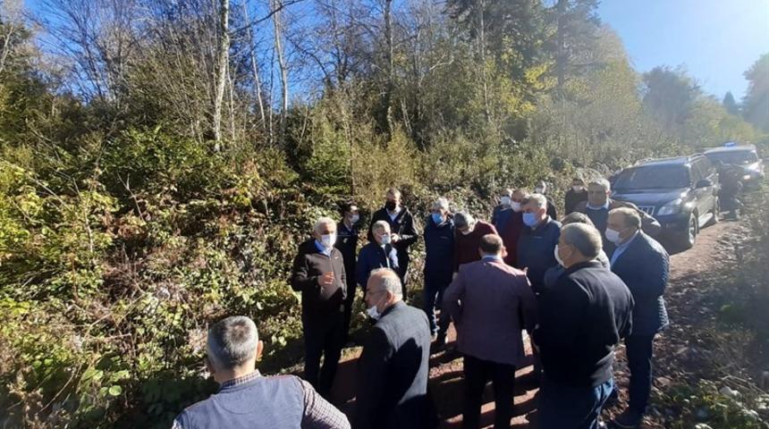 Vali &Ccedil;akır, Kerte Yolunda incelemelerde bulundu