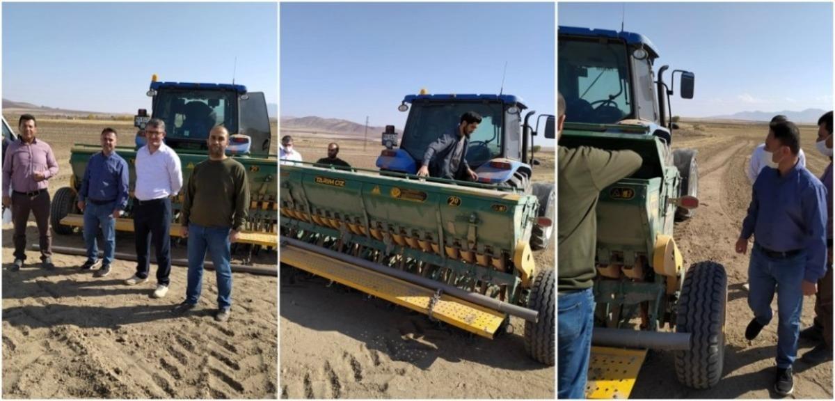 Van&rsquo;da arpa ve buğday demonstrasyonu