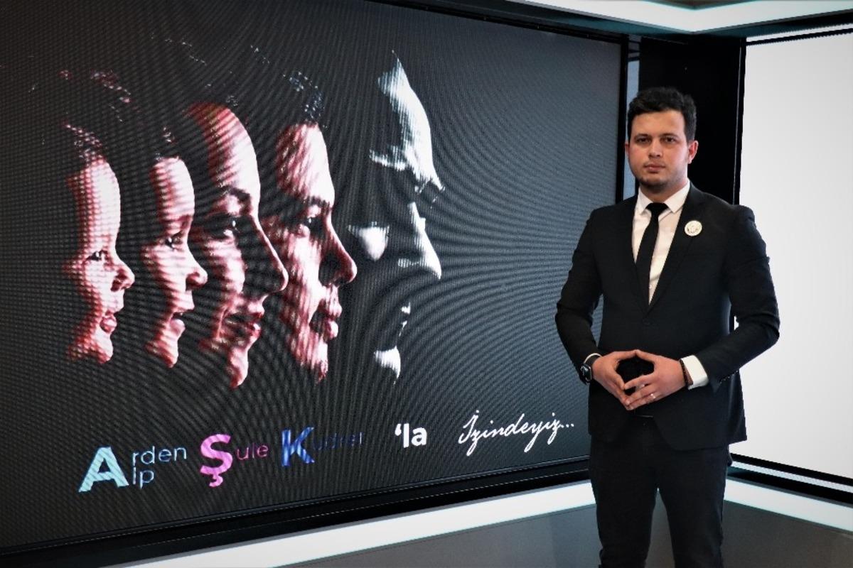 10 Kasım&rsquo;da işitme engelliler i&ccedil;in Gen&ccedil;liğe Hitabeyi ekrandan betimledi