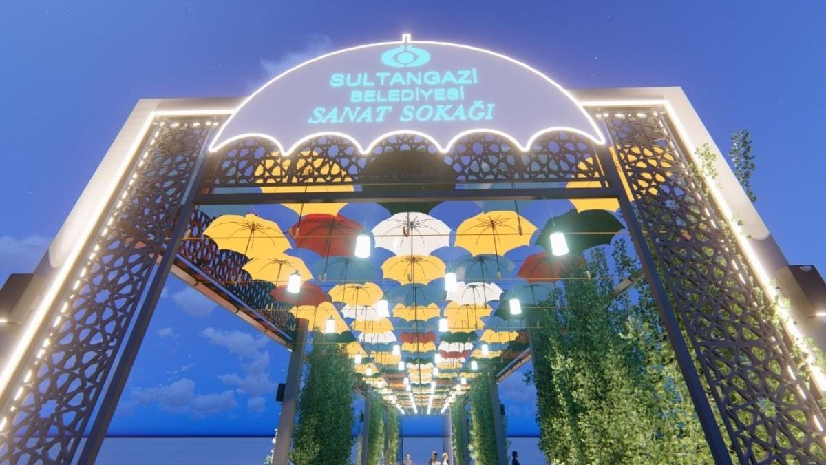 Sultangazi&rsquo;ye Sanat Sokağı