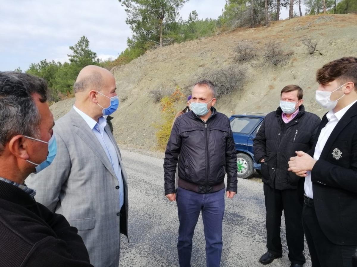 DSİ m&uuml;hendisleri tarımsal sulama taleplerini inceledi