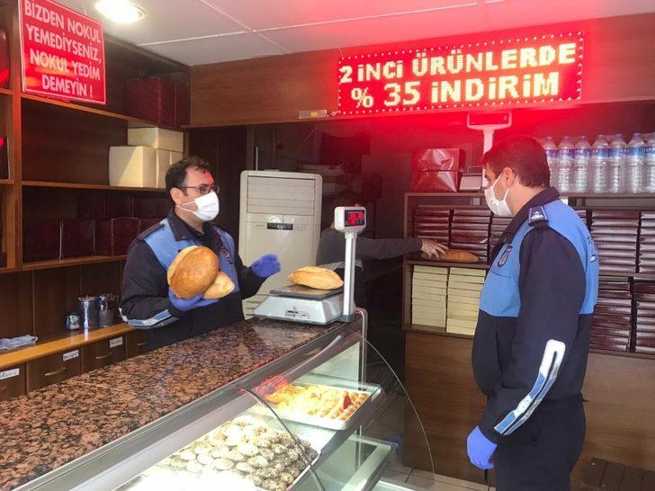 Bafra’da fırınlarda gramaj denetimi G1