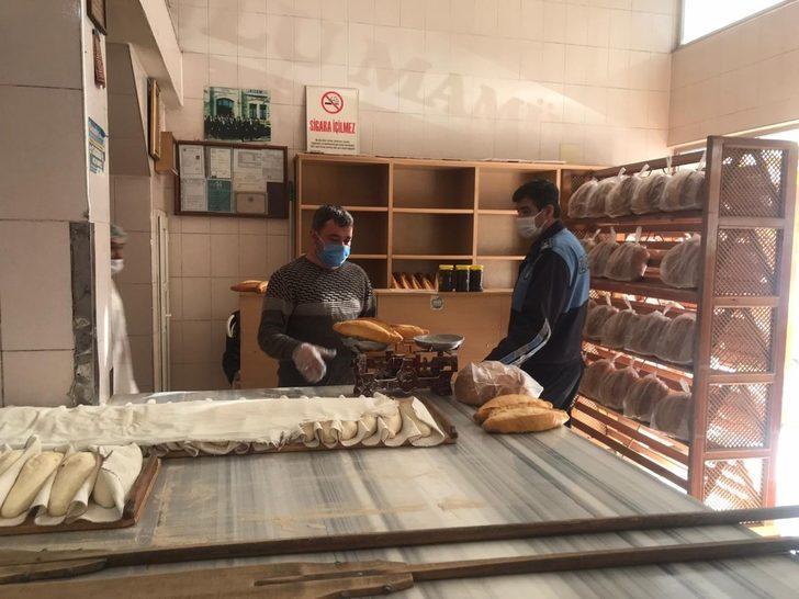 Bafra’da fırınlarda gramaj denetimi G2