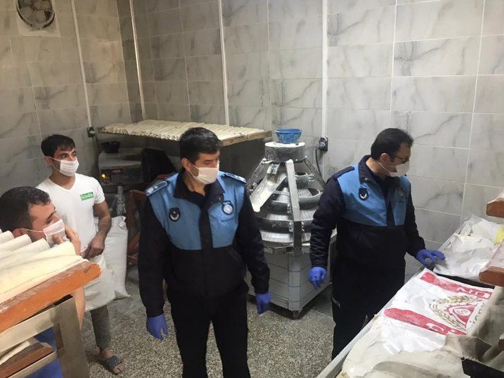 Bafra’da fırınlarda gramaj denetimi G3