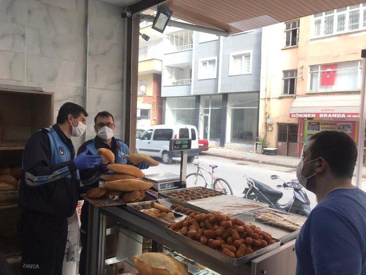 Bafra’da fırınlarda gramaj denetimi G4