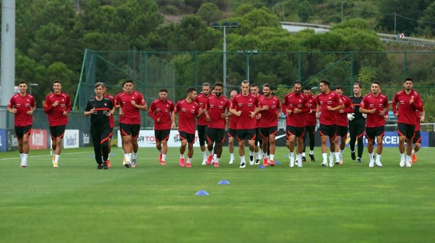 A Milli Futbol Takımı, Hırvatistan ma&ccedil;ı hazırlıklarını tamamladı