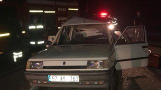 Sinop'ta otomobil devrildi: 1 ölü