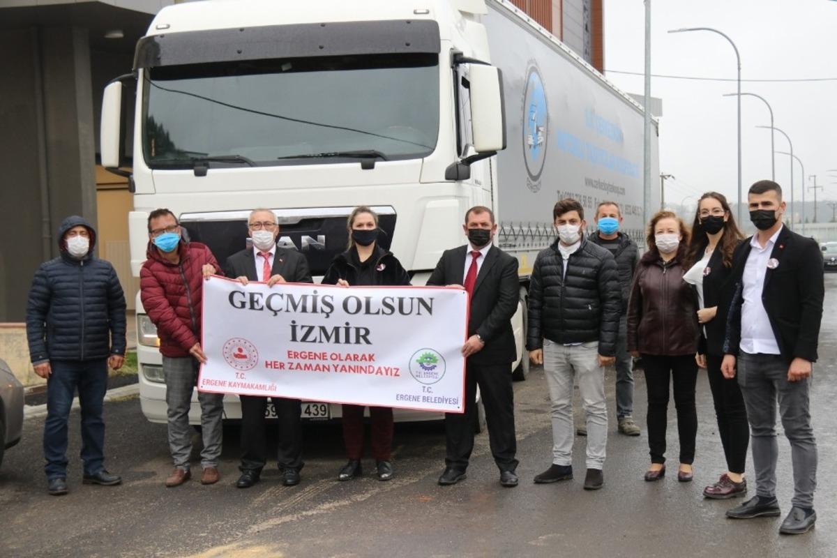 Ergene İzmir&rsquo;in yanında