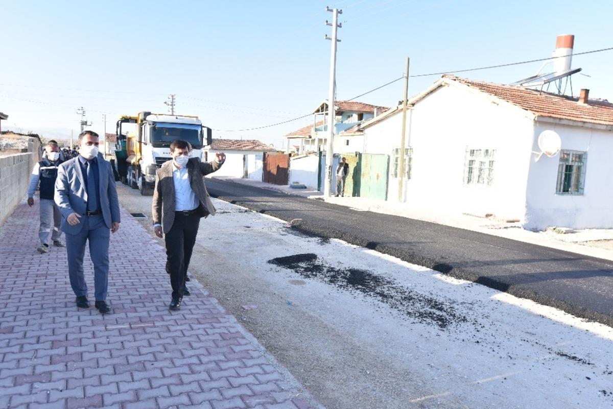 Karatay&rsquo;da 200 bin ton asfalt hedefi aşıldı