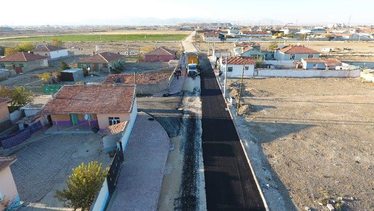 Karatay’da 200 bin ton asfalt hedefi aşıldı G3