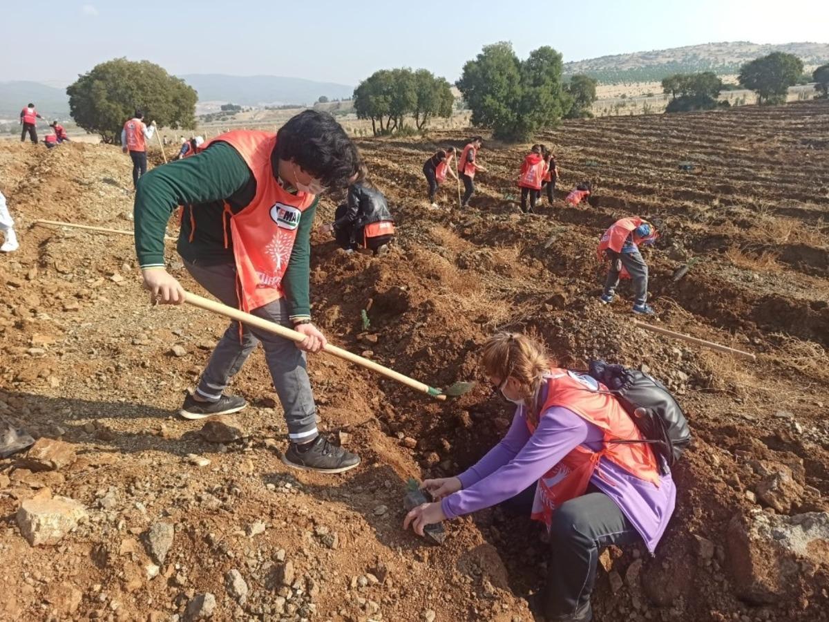 Kahramanmaraş&rsquo;ta 156 bin fidan toprakla buluştu