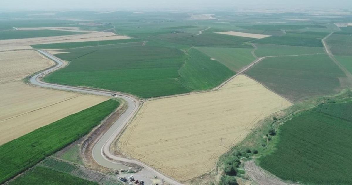 Batman&rsquo;da 140 bin dekar tarım arazisi sulandı