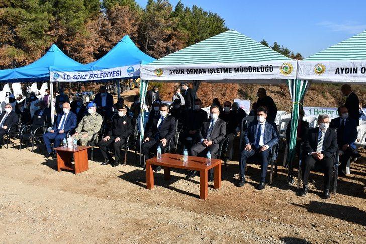 Söke’de eylül ayında yanan alanlar yeniden ağaçla buluşuyor G3