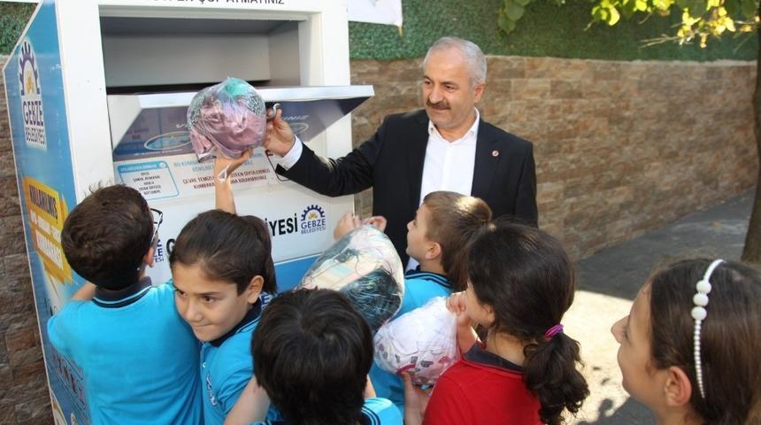 Gebze&rsquo;de 931 bin 899 kilo atık ekonomiye kazandırıldı