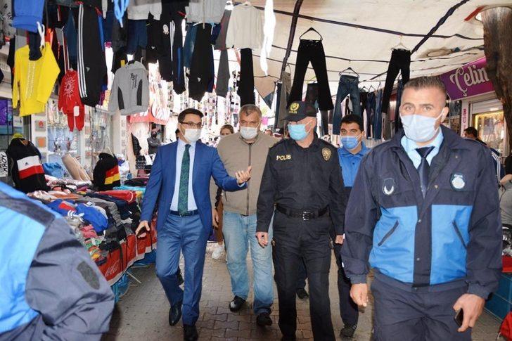 Kaymakam Ünsal’dan Covid-19 denetimi G2