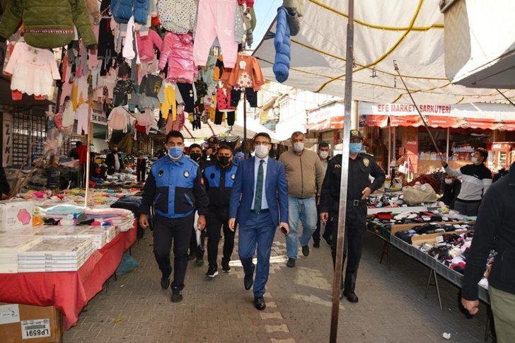 Kaymakam Ünsal’dan Covid-19 denetimi G3