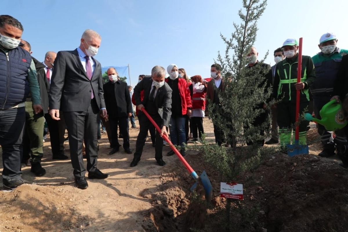 Gaziantep&rsquo;te 4 milyon fidan toprakla buluştu